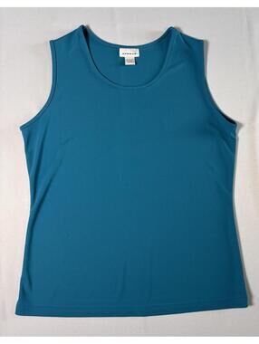 Avenue Women’s Turquoise Sleeveless Tank Top Size 14/16